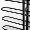 Metal Wall Mounted Wine Rack (47.25” x 20.5” x 3.5”)